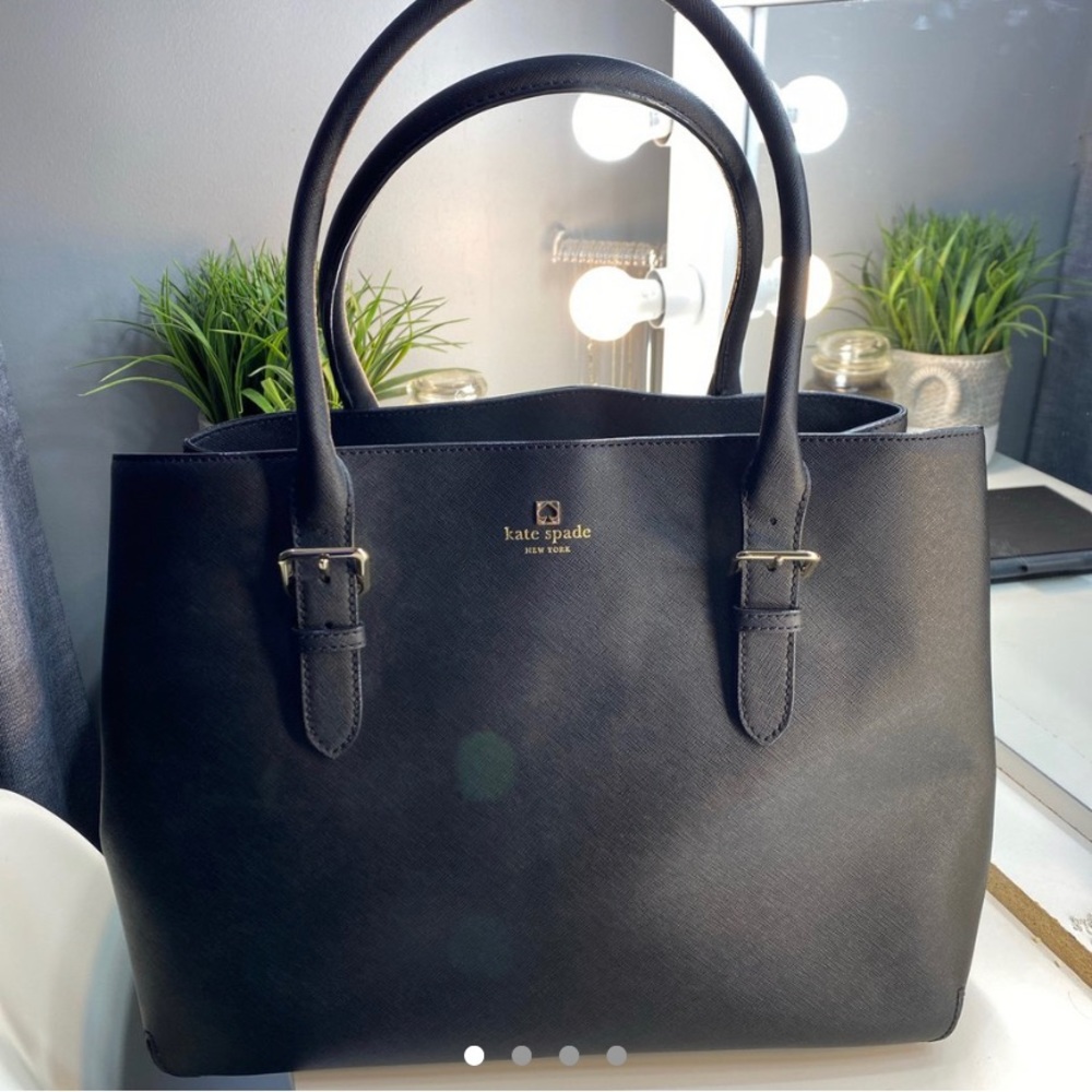 Black Kate Spade Tote Bag